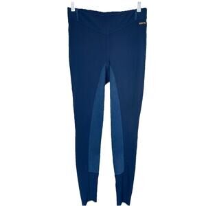 Kerrits Equestrian Leggings Breeches Womens Large Blue Full Seat Riding Pants